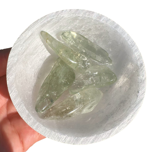 Prasiolite Polished Pieces XS