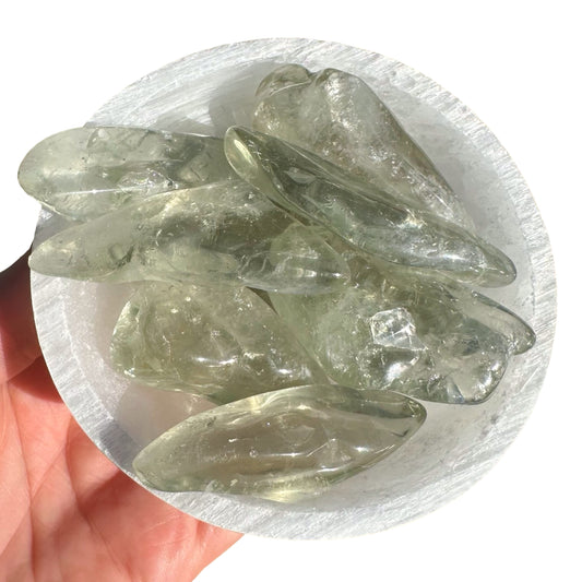 Prasiolite Polished Pieces S