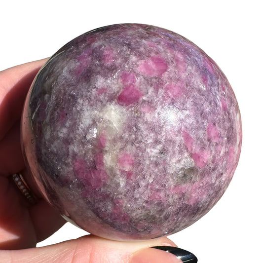 Pink Tourmaline Sphere T1