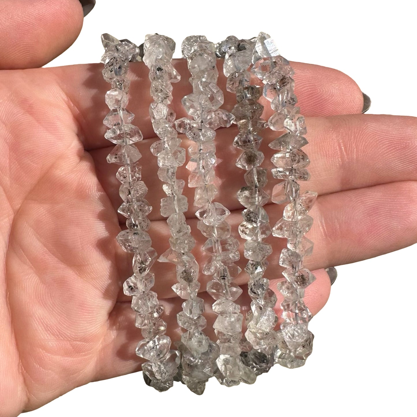 Tibetan Quartz Raw DT Adjustable Bracelets