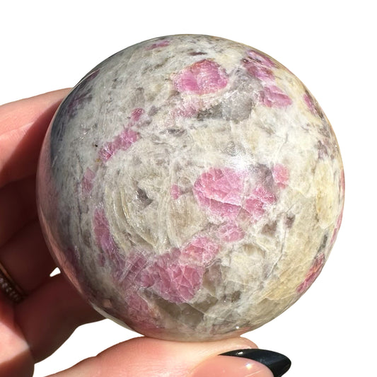 Pink Tourmaline Sphere T3