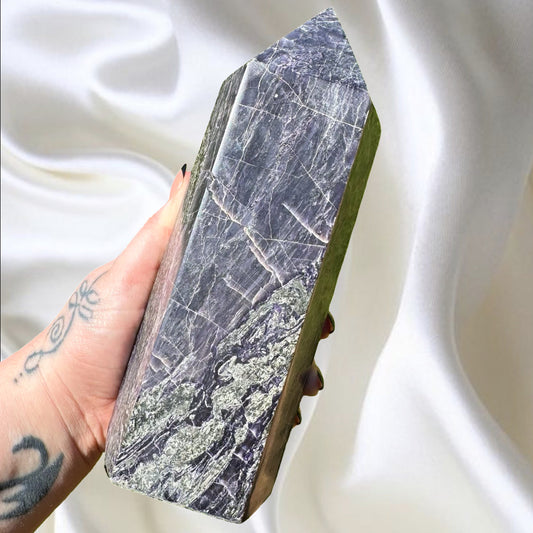 XL Russian Fluorite Tower