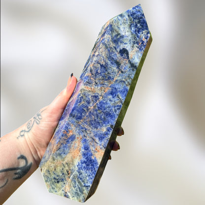 XL Sodalite and Sunstone Tower
