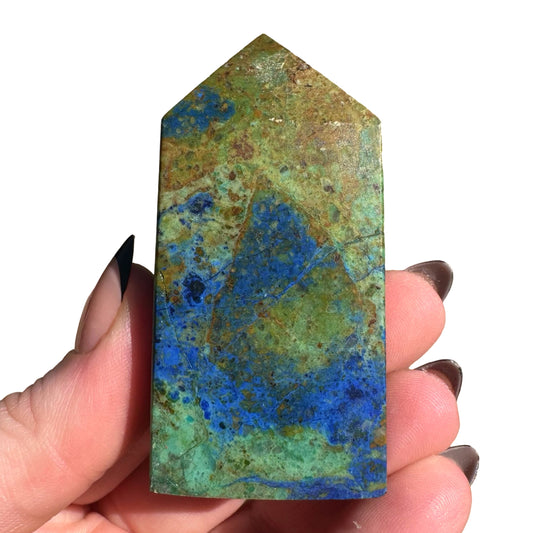 Azurite x Malachite Tower AM7
