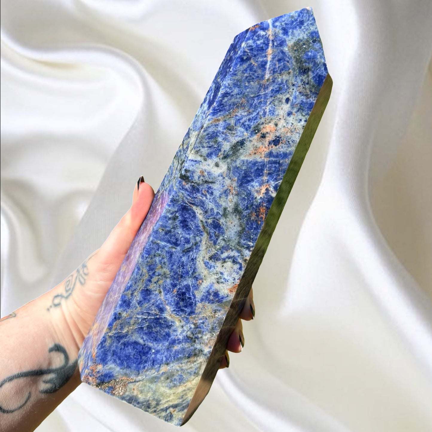 XL Sodalite and Sunstone Tower