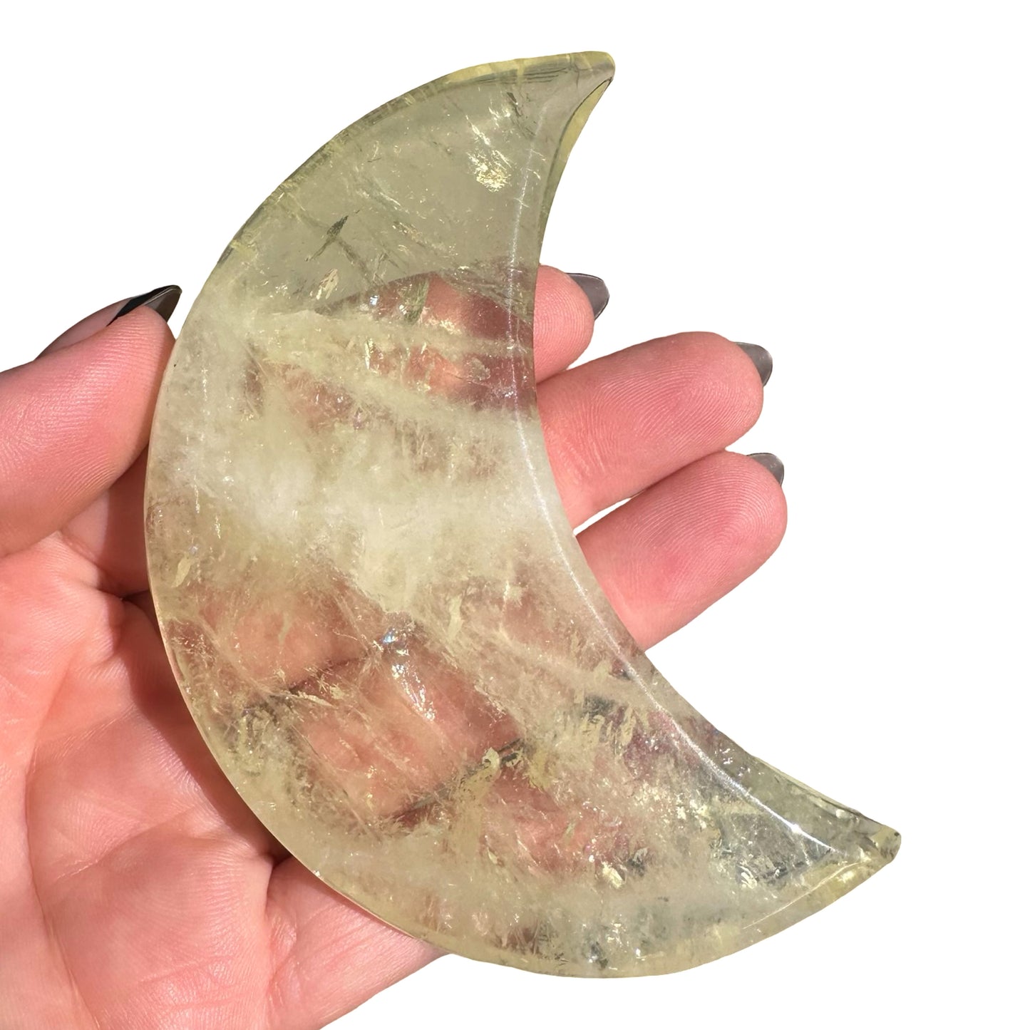 Lemon Quartz Moon L7