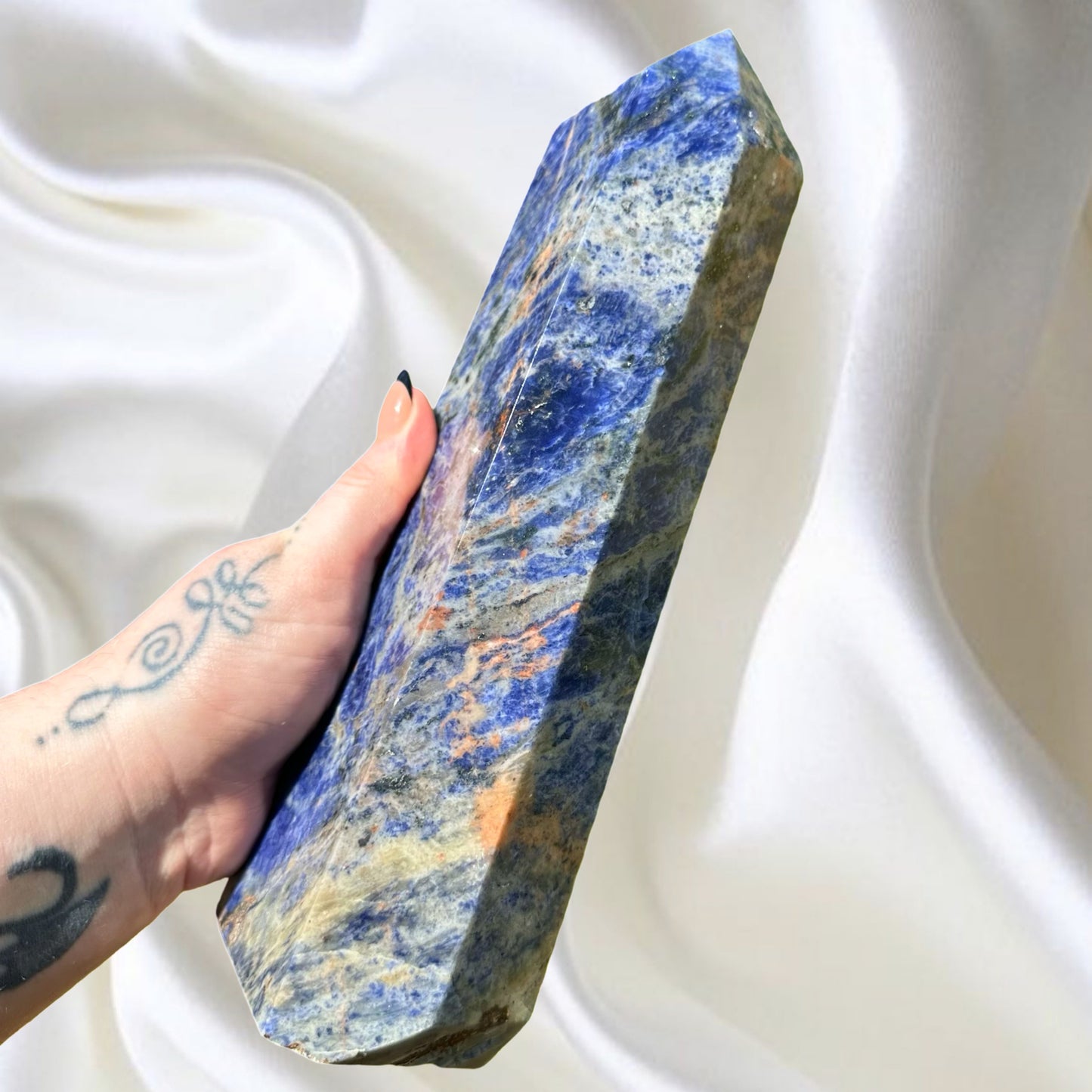 XL Sodalite and Sunstone Tower