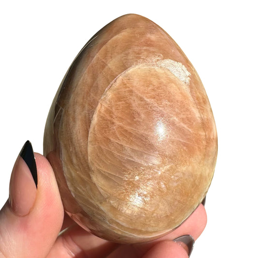 Peach Moonstone Egg PM1