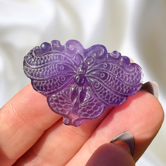 Amethyst Butterfly High Quality