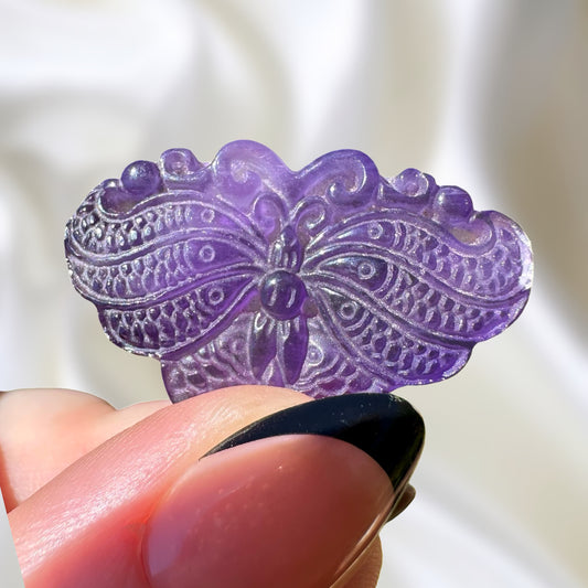Amethyst Butterfly High Quality