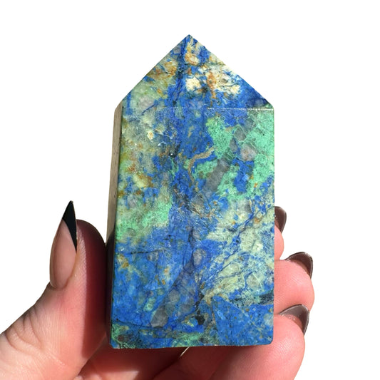 Azurite x Malachite Tower AM2