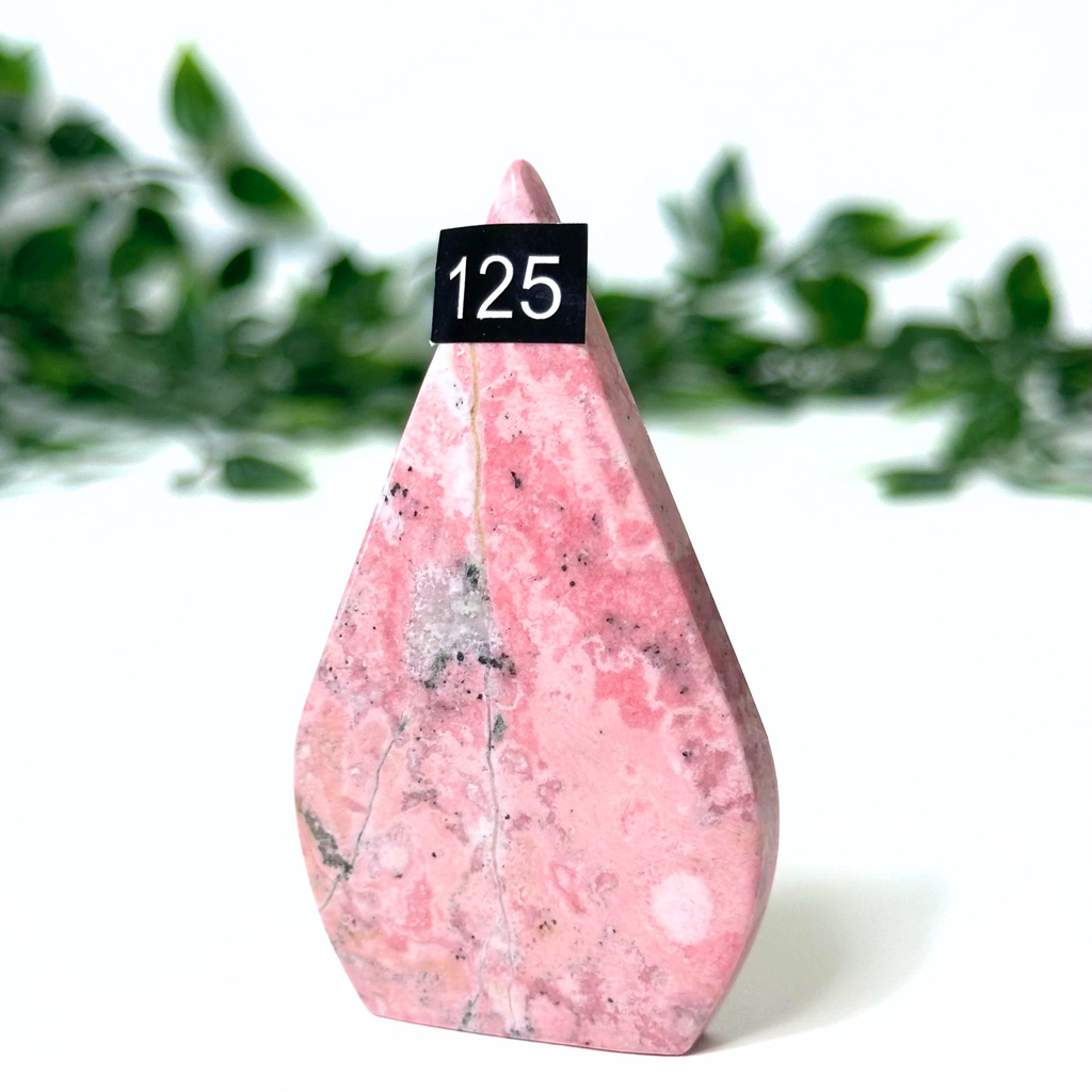 Peruvian Rhodonite Flame #125