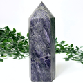 XL Purple Fluorite and Matrix Tower - Imperfect